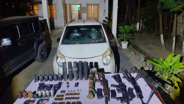 India News | Manipur: KCP (MFL) Cadre Booked in Imphal West; Seize Arms, Ammunition, Explosives