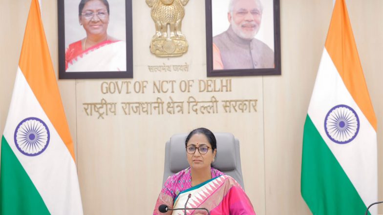 India News | Delhi CM Rekha Gupta Directs Officials to Ensure Cleanliness, Proper Lighting Ahead of Diwali