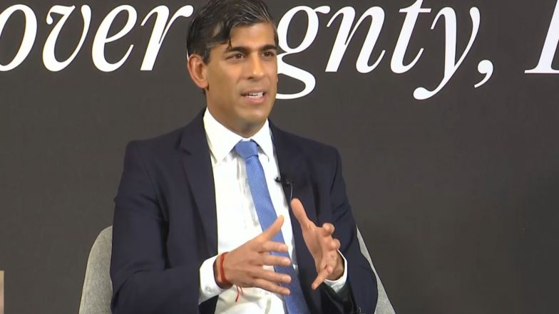 Business News | AI Could Give Small Businesses Competitive Edge over Large Firms: Former UK PM Rishi Sunak
