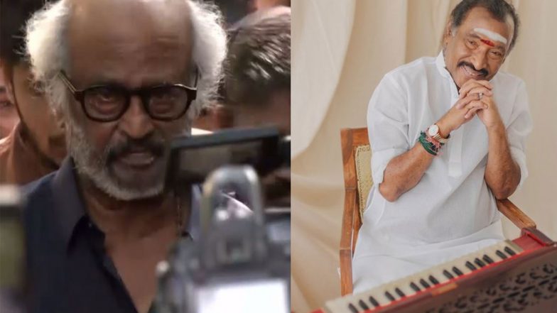 Entertainment News | Rajinikanth Arrives at Late Music Composer Deva's Residence to Offer Final Tributes