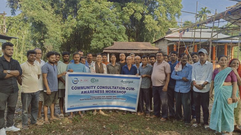India News | Assam: Aaranyak Holds Community Consultations on HEC Mitigation in 2 Hotspots