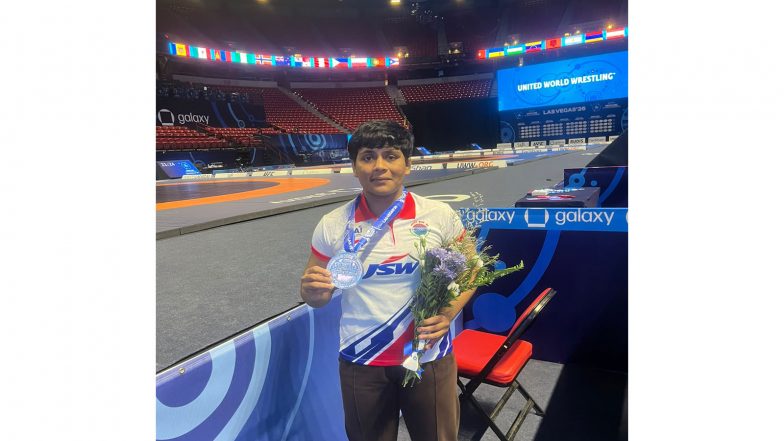 Sports News | U23 World Wrestling Championships: Amruta Secures Silver in Women's 72 Kg