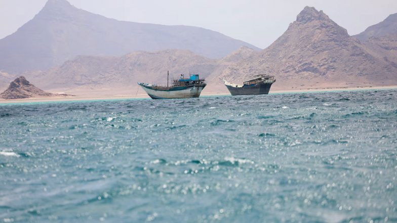 World News | Small Boat Approaches, Opens Fire on LNG Tanker off Yemen’s Coast, Says UK Maritime Agency