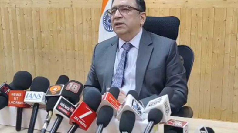 India News | “Bringing Justice Closer to People”: Ladakh Chief Secy Ashish Kundra Hails Historic Setup of Sitting High Court Bench in Leh
