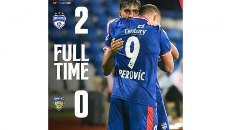 Sports News | ISL: Bengaluru FC Maintain Winning Start with 2-0 Victory over Chennaiyin FC