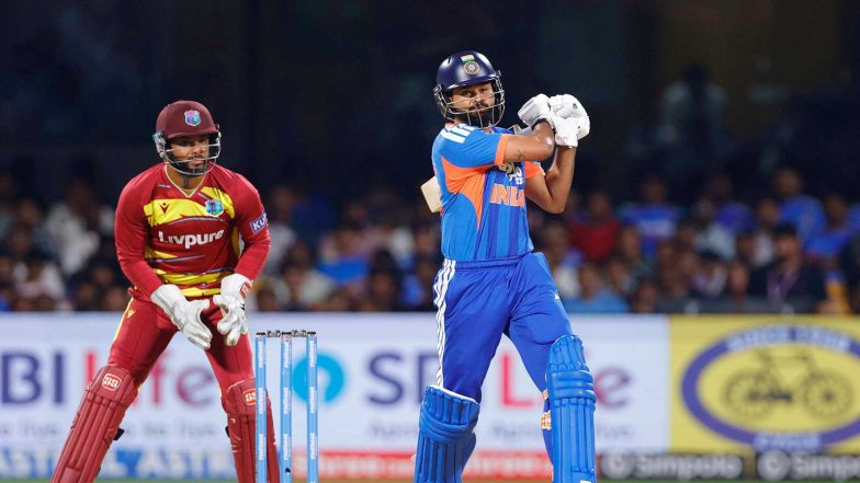 Sports News | IND Vs WI, 5th T20I: Match Called off Due to Rain After Few Overs of Action; Series Ends in 2-2 Draw