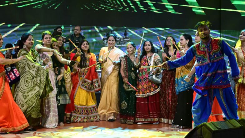 India News | Delhi Tourism Organises Special Dandiya Night for Anganwadi, ASHA Workers