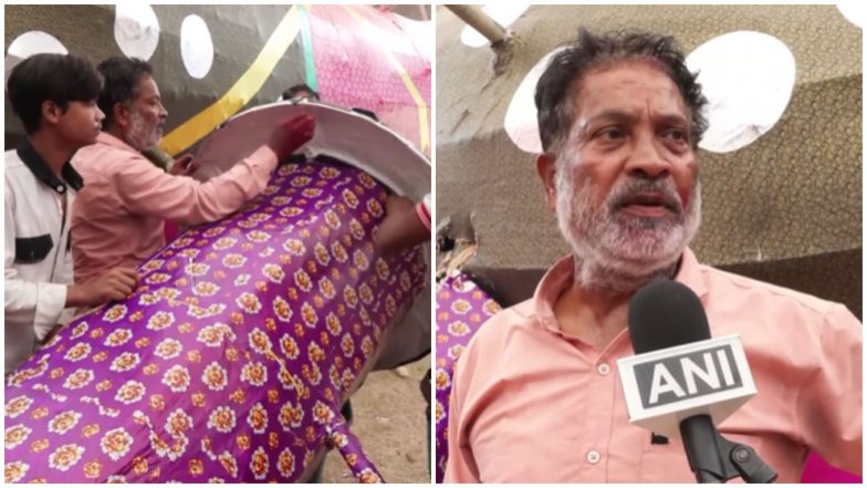 Entertainment News | Muslim Artisans from Mathura Make 105-foot Ravana Effigy for Jaipur Dussehra