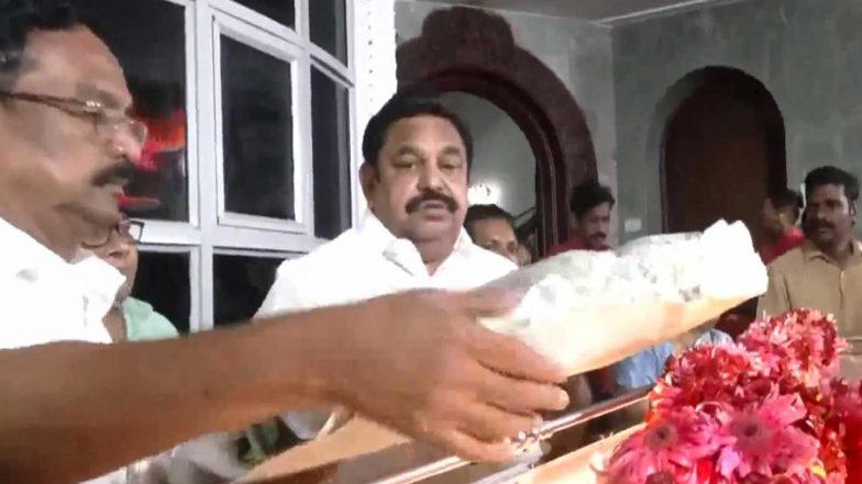 India News | AIADMK General Secretary EPS Pays Last Respects to Legendary Music Director Deva 