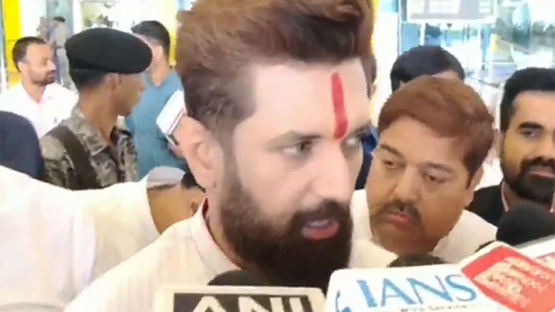India News | Chirag Paswan Expresses Grief over Bengal Pandal Collapse, Says CM Personally Overseeing Review