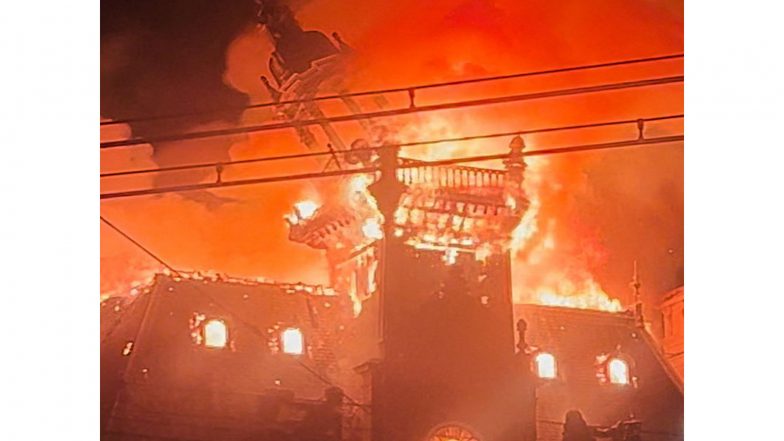 World News | 1200 Protesters Detained, 150 Police Personnel Injured, Says France PM; Town Hall Fire Contained
