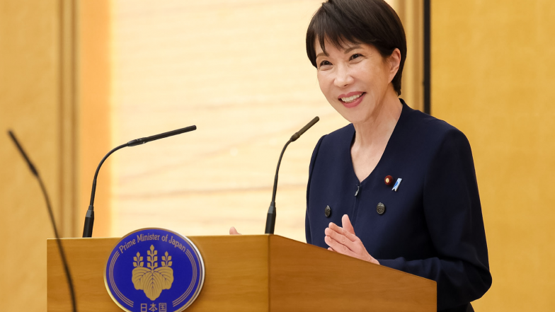 Sports News | Asian Para Games 2026: Japan PM Sanae Takaichi Welcomes Athletes, Hails Spirit of Para Sports as Aichi-Nagoya Hosts First Edition in Japan