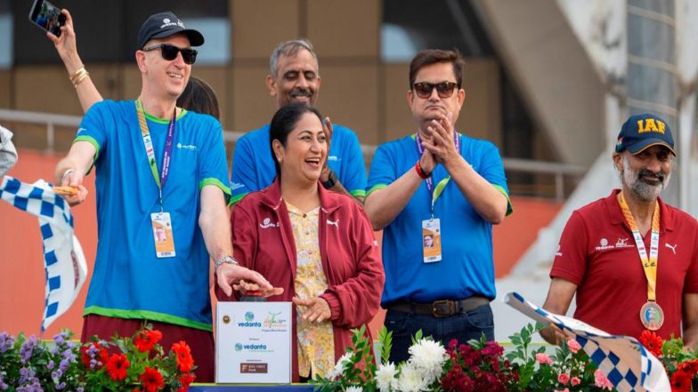 Sports News | New Delhi Runs into New Decade as 41,000-plus Take to the Streets for Delhi Half Marathon 2026