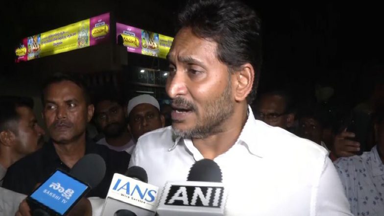 India News | Andhra: Jagan Reddy Urges Governor Nazeer's Intervention, Alleges TDP Blocking YSRCP Candidates' Nomination in Local Body Polls