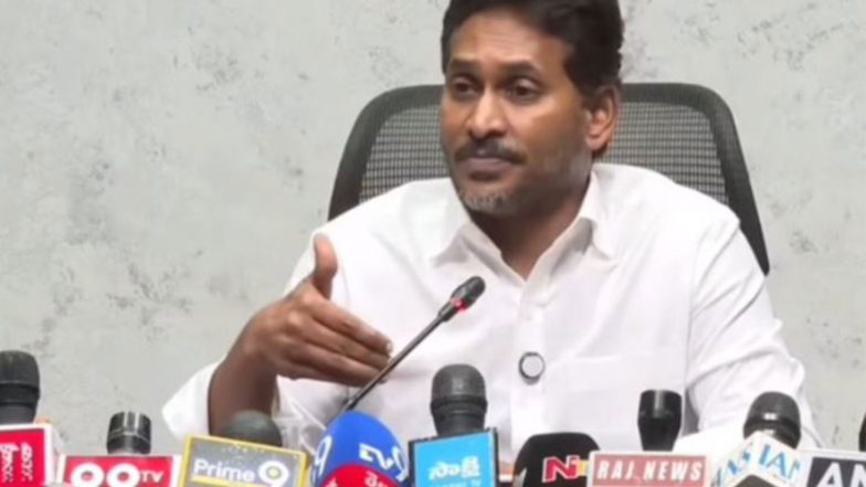 India News | YS Jagan Mohan Reddy Calls for a Transparent Process to Appoint CEC