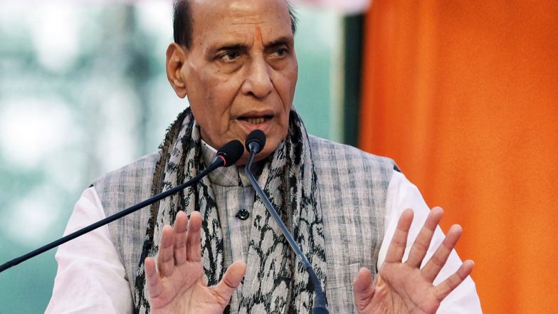 World News | “Looking Forward to Representing India”: Defence Minister Rajnath Singh Leaves for Tajikistan to Attend SCO Meeting