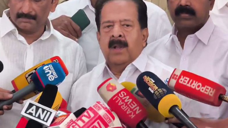 India News | Keralam to Intensify Operation Toofan, Launches Crackdown on Illegal Spas and Drunk Driving: Ramesh Chennithala