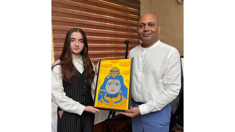 World News | Indian Embassy in Azerbaijan Celebrates Cultural Ties Through Fire Temple Exhibition, Reading Session