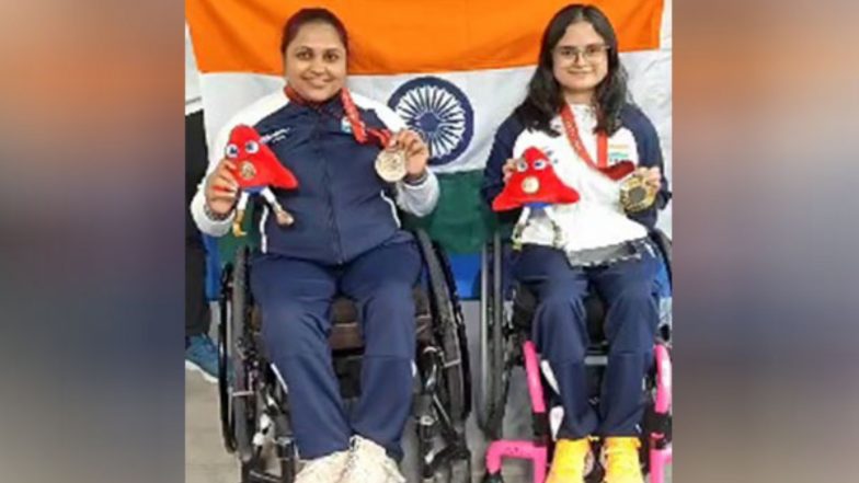 Sports News | Mona Agarwal Wins Gold, Avani Lekhara Takes Silver in Women’s 10m Air Rifle Final at Asian Para Games 2026