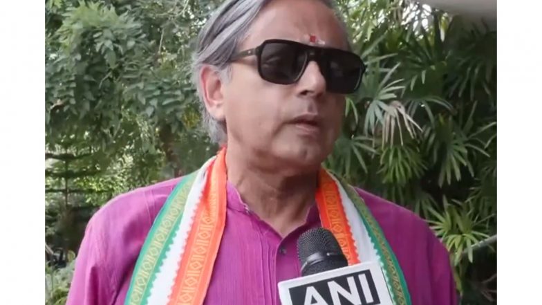 India News | “Elon Musk is No Further Behind in Queue, Ambani is No Further Ahead”: Shashi Tharoor on Starlink Entering Indian Market