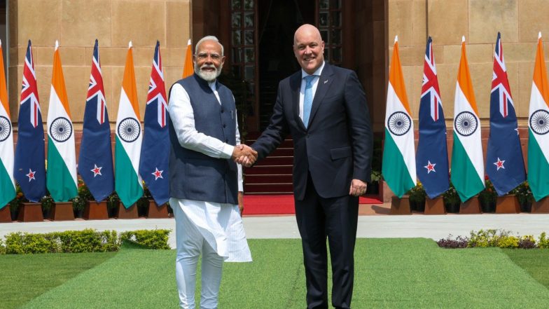 Business News | India-New Zealand FTA Takes Effect October 20, Opens Duty-free Access for Indian Exports