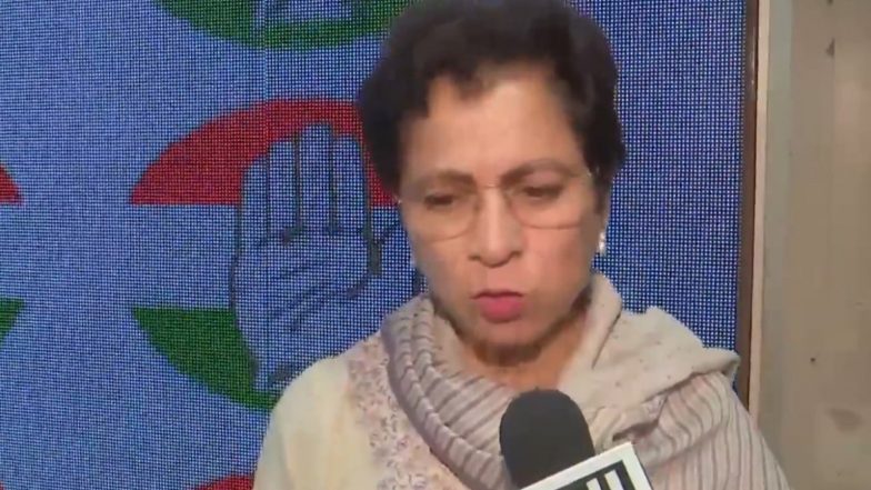 India News | Kumari Selja Welcomes Ram Sharan Nautiyal Back to Congress, Accuses Uttarakhand Government of Corruption