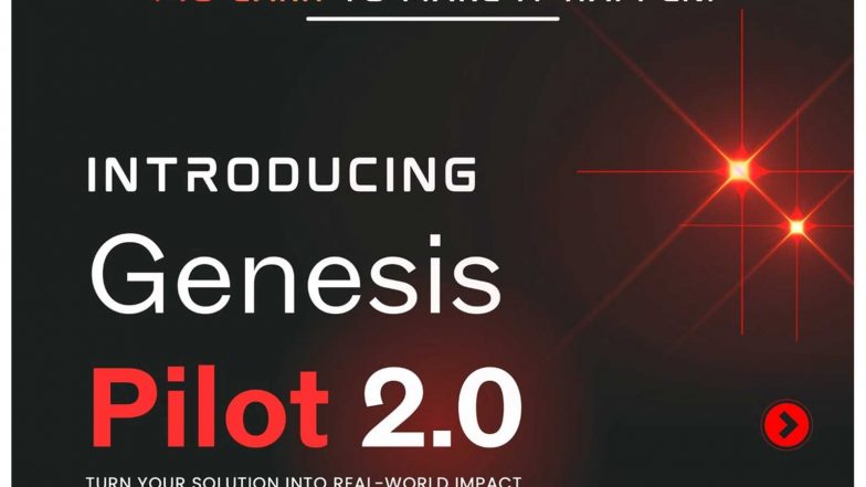 Business News | ACIC-VGU Invites Startup Applications for MeitY’s GENESIS Pilot 2.0: Funding Support of Up to ₹40 Lakh Available