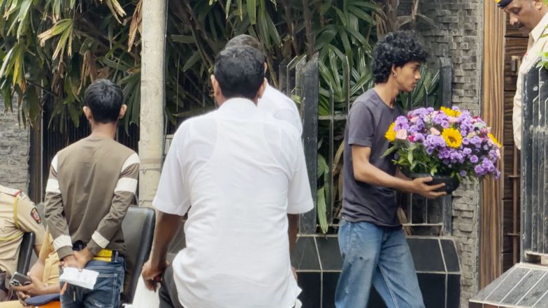 Entertainment News | Tiger Shroff Firing Case: Fans Gather with Flowers Outside Actor’s Residence