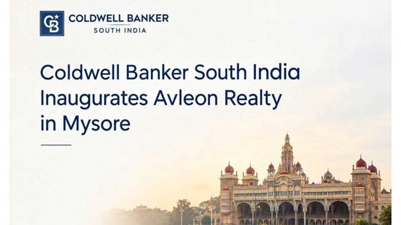 Business News | Coldwell Banker South India Inaugurates Avleon Realty in Mysore