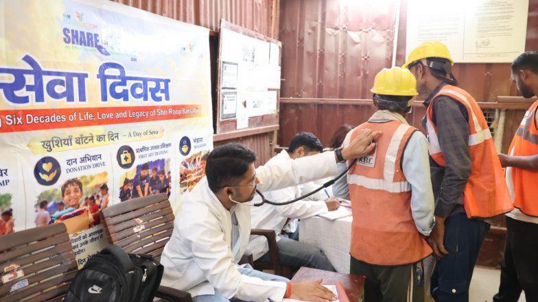 Business News | M3M Foundation’s Seva Campaign Reaches Over One Lakh People in a Month
