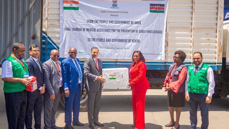 World News | Kenya Ebola Outbreak: India Hands over Second Consignment of Medical Assistance