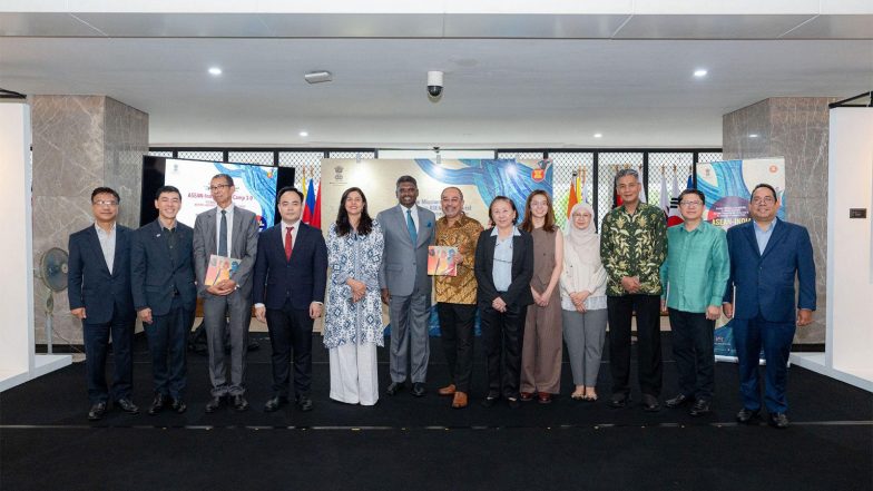 Business News | Where Art Meets Diplomacy: ASEAN-India Artists’ Camp 3.0 Exhibition Showcased at ASEAN Headquarters, Jakarta