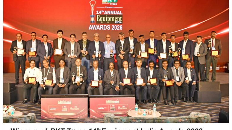 Business News | India’s Best Selling Construction Equipment Awarded at 14th Equipment India Awards 2026!