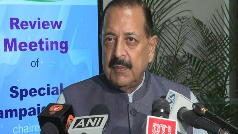 India News | Special Campaign 6.0 Covered 8.34 Lakh Sites, Generated Rs 491 Crore from Scrap Disposal: Union Minister Jitendra Singh
