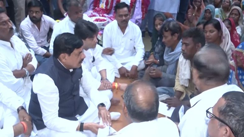 India News | MP CM Yadav Meets Families of Gwalior Truck Mishap Victims, Offer Condolences