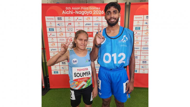 Sports News | Asian Para Games 2026: PM Modi Congratulates Indian Medal Winners After 11-medal Haul on Day 1