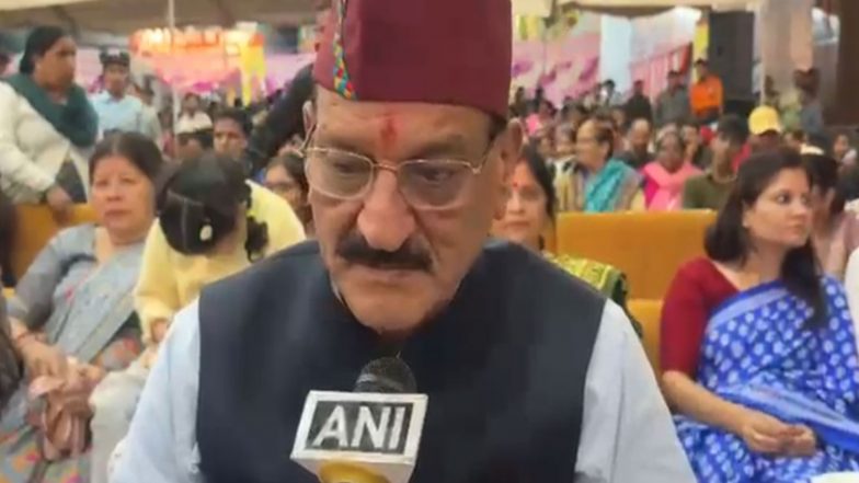 India News | “Seemed Disoriented on Stage...”: Uttarakhand Minister Subodh Uniyal Questions Daler Mehndi’s Performance at Kunjapuri Mela, Alleges Lip-syncing