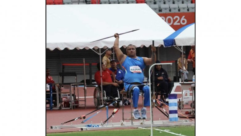 Sports News | Asian Para Games: Pradeep Kumar, Ayush Verma Secure Double-podium Finish in Javelin; Sonalben Patel, Praveen Sharma Win Bronze Medals