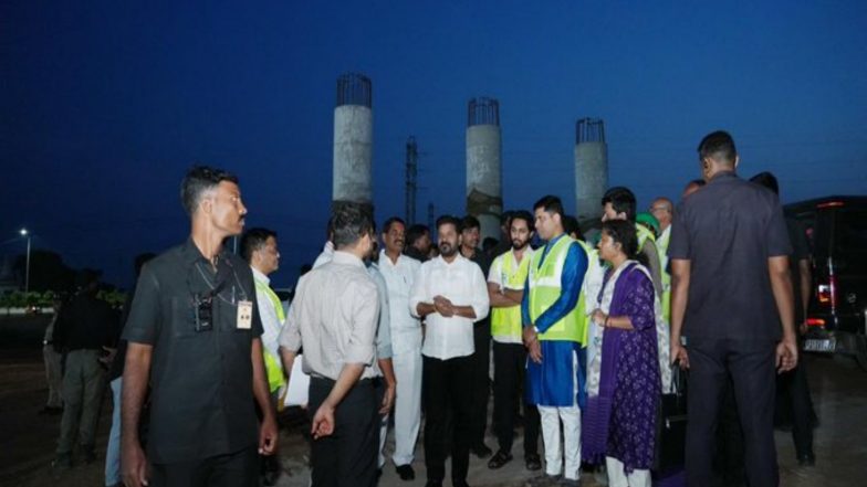 India News | CM Revanth Reddy Reviews Invest Telangana Global Summit Preparations, Lays Foundation Stone for NIUM at Bharat Future City