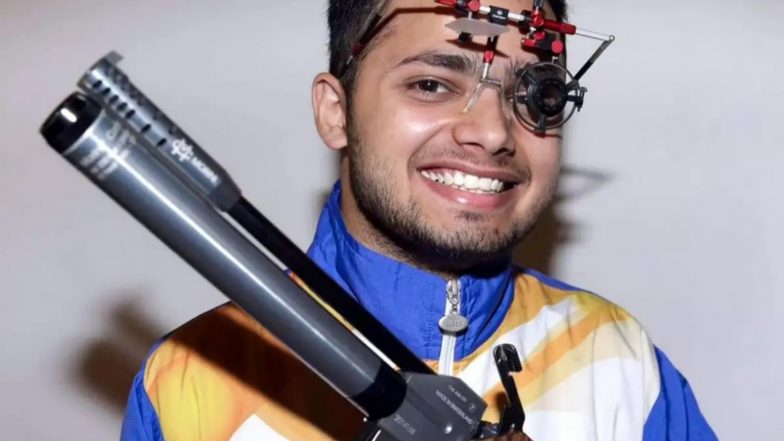 Sports News | Asian Para Games: Manish Narwal Secures Silver in Men's 10 M Air Pistol SH1; Silvers for India in Para-powerlifting, Para Table-tennis