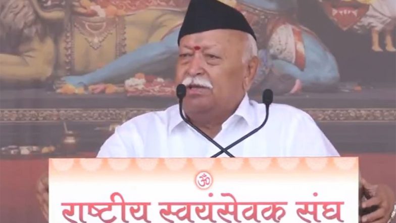 India News | “One-sided Development Causing Instability in Himalayan Region”: RSS Chief Mohan Bhagwat on Nepal Disaster