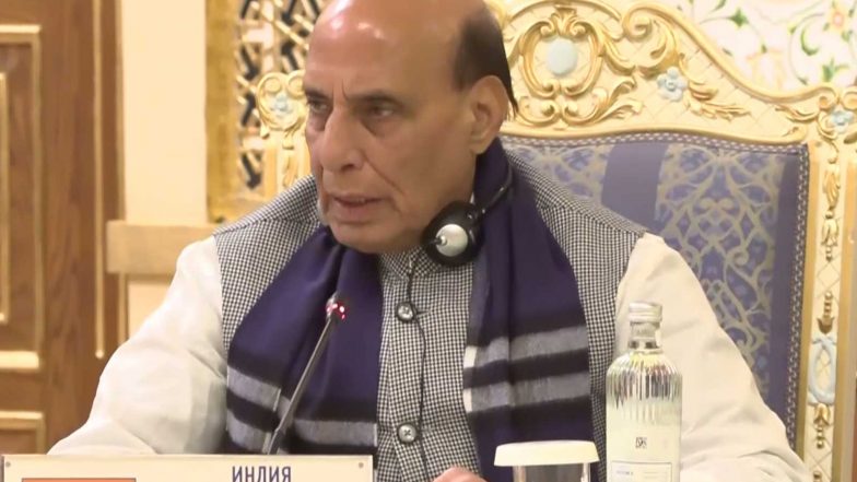 World News | India Supports Action Plan for Implementation of Programme of Multilateral Trade and Economic Cooperation: Rajnath Singh at SCO Meeting 
