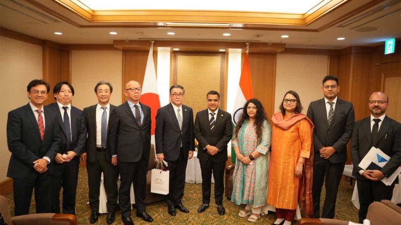 Business News | Gujarat Dy CM's Japan Visit Focuses on Fresh Investments, Technology Partnerships