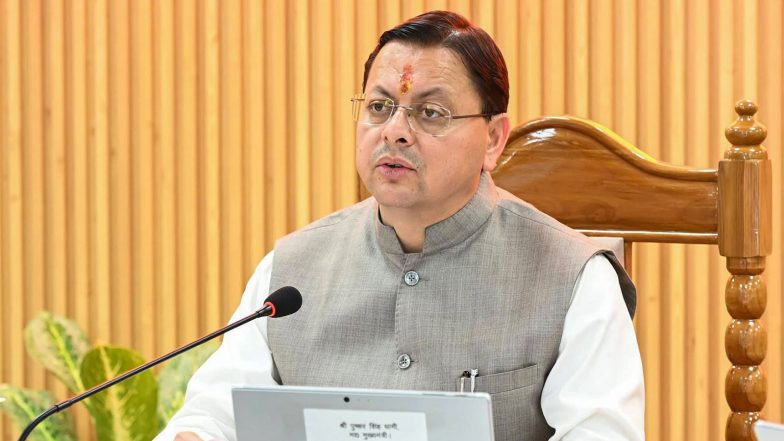 India News | Dhami Performs Kanya Pujan on Maha Navami, Prays for Uttarakhand's Prosperity