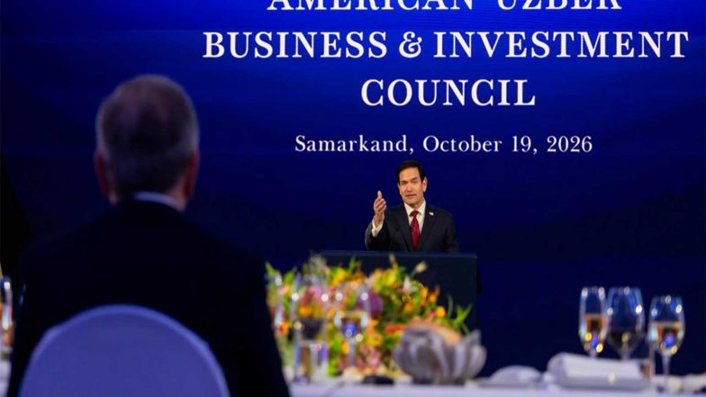 Business News | US, Uzbekistan Sign 54 Agreements Worth USD 12 Billion During Rubio's Visit: Ambassador Sergio Gor