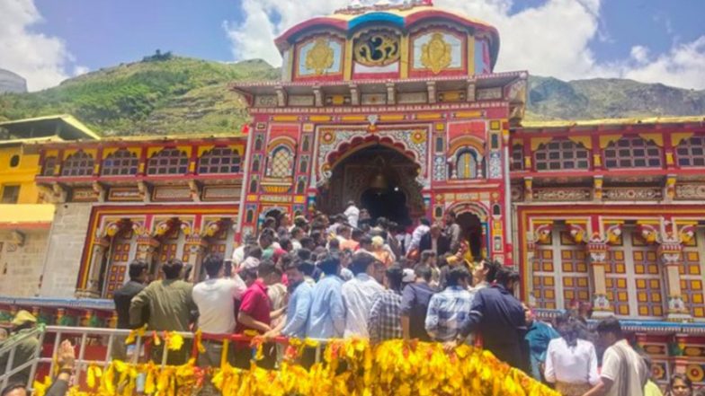 India News | Uttarakhand: Portals of Badrinath Dham to Close for Winter Season on November 16