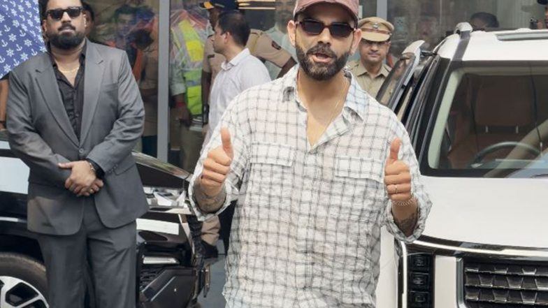 Entertainment News | In Pics: Virat Kohli Papped at Mumbai Airport