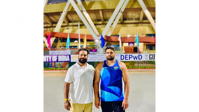 Sports News | India Sweep Medals in Men’s Discus Throw as Devender Kumar Wins Gold at Asian Para Games 2026