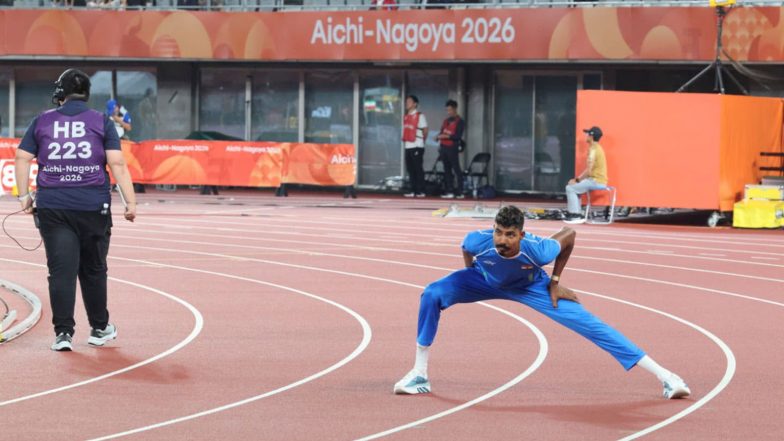 Sports News | Para Asian Games 2026: Nishad Kumar Wins Gold, Sets Record in Men’s High Jump T47 Event