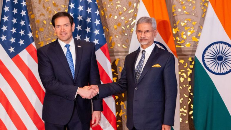 World News | Discussed Energy Security and Defence Cooperation: Rubio After Meeting EAM Jaishankar